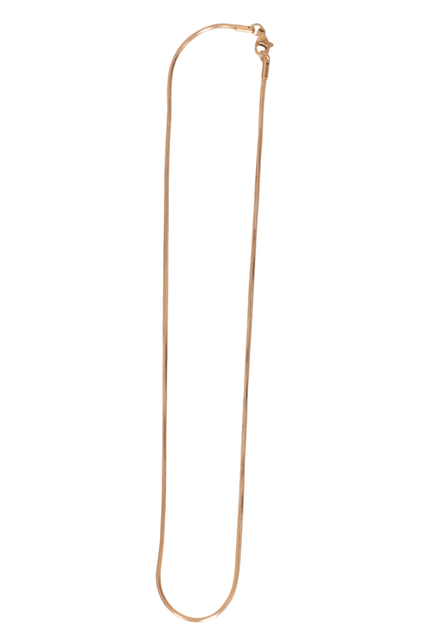 Sleek Radiance – Fine Gold-Tone Chain