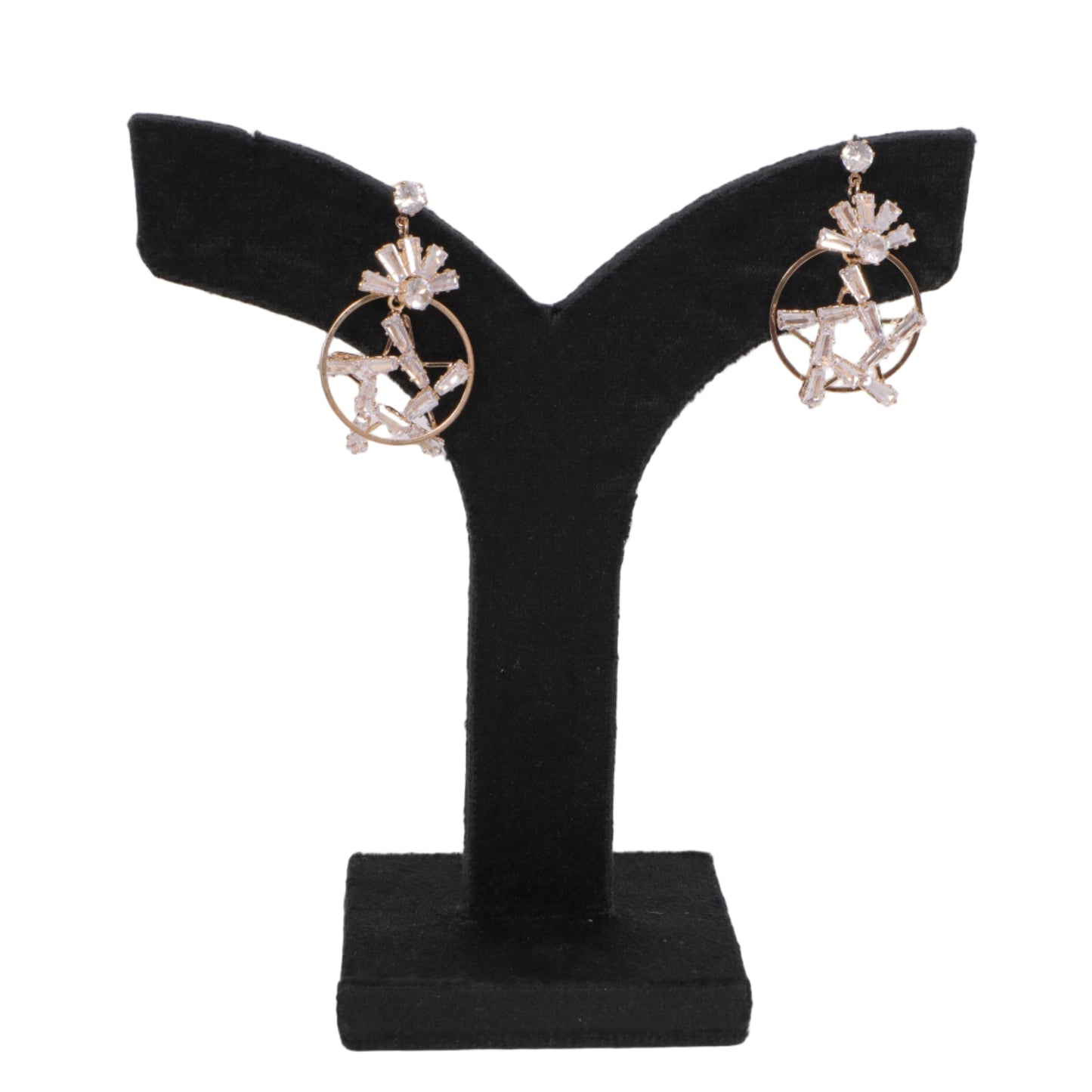 Celestial Radiance Starburst Earrings