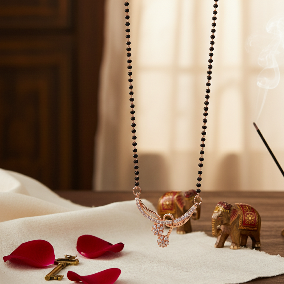 Divine Bloom Mangalsutra