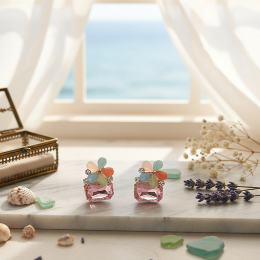Pastel Bloom Luxe Earrings