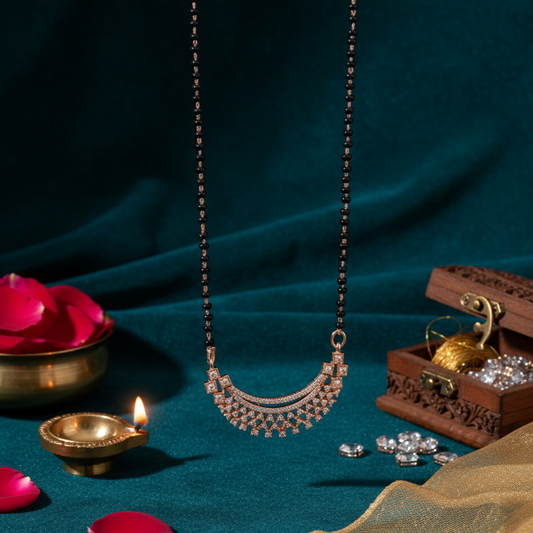 Radiant Layered Sparkling Mangalsutra