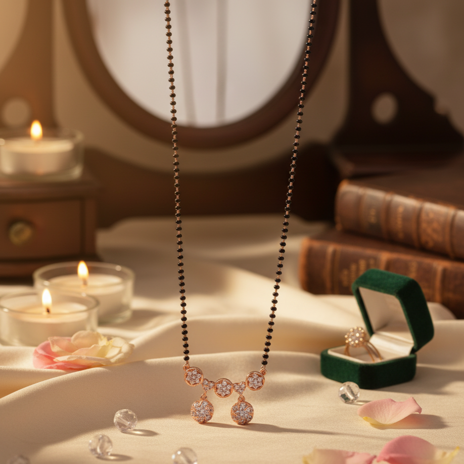 Floral Charm Daily Mangalsutra