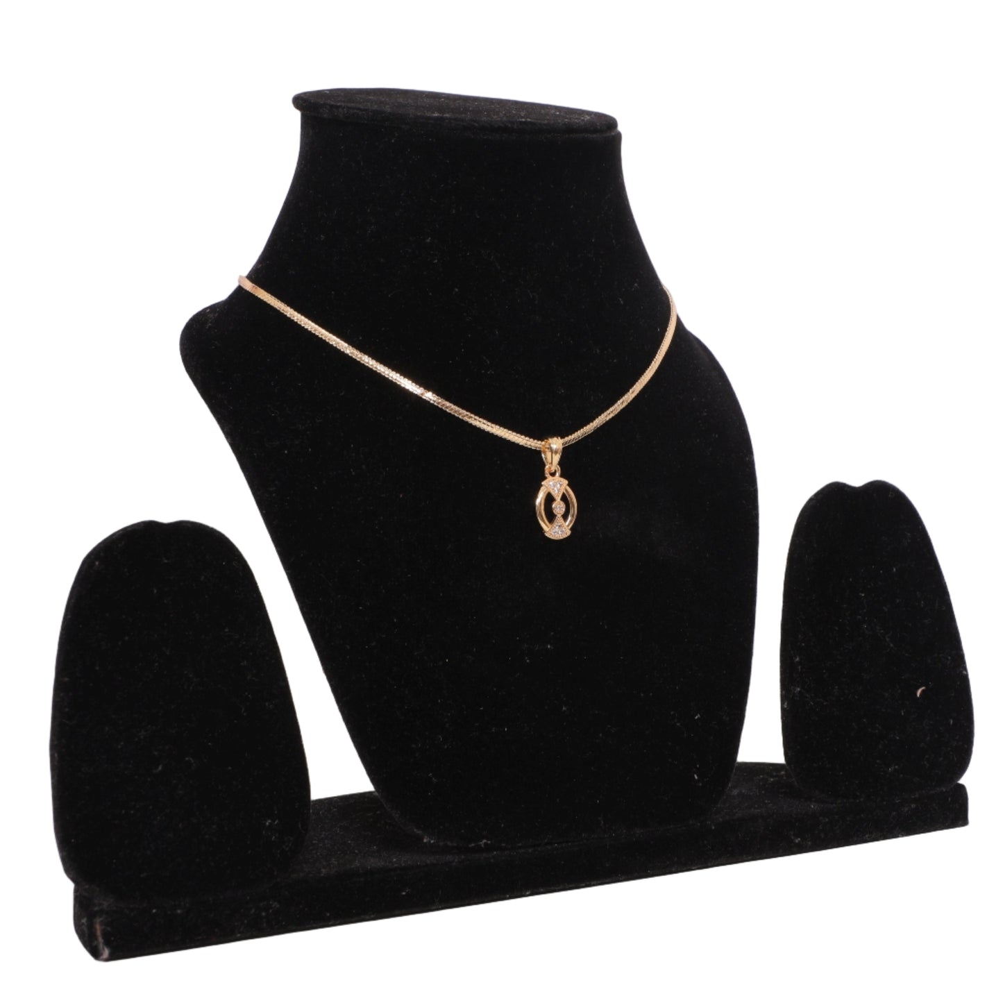 Geometric Grace Pendant Chain