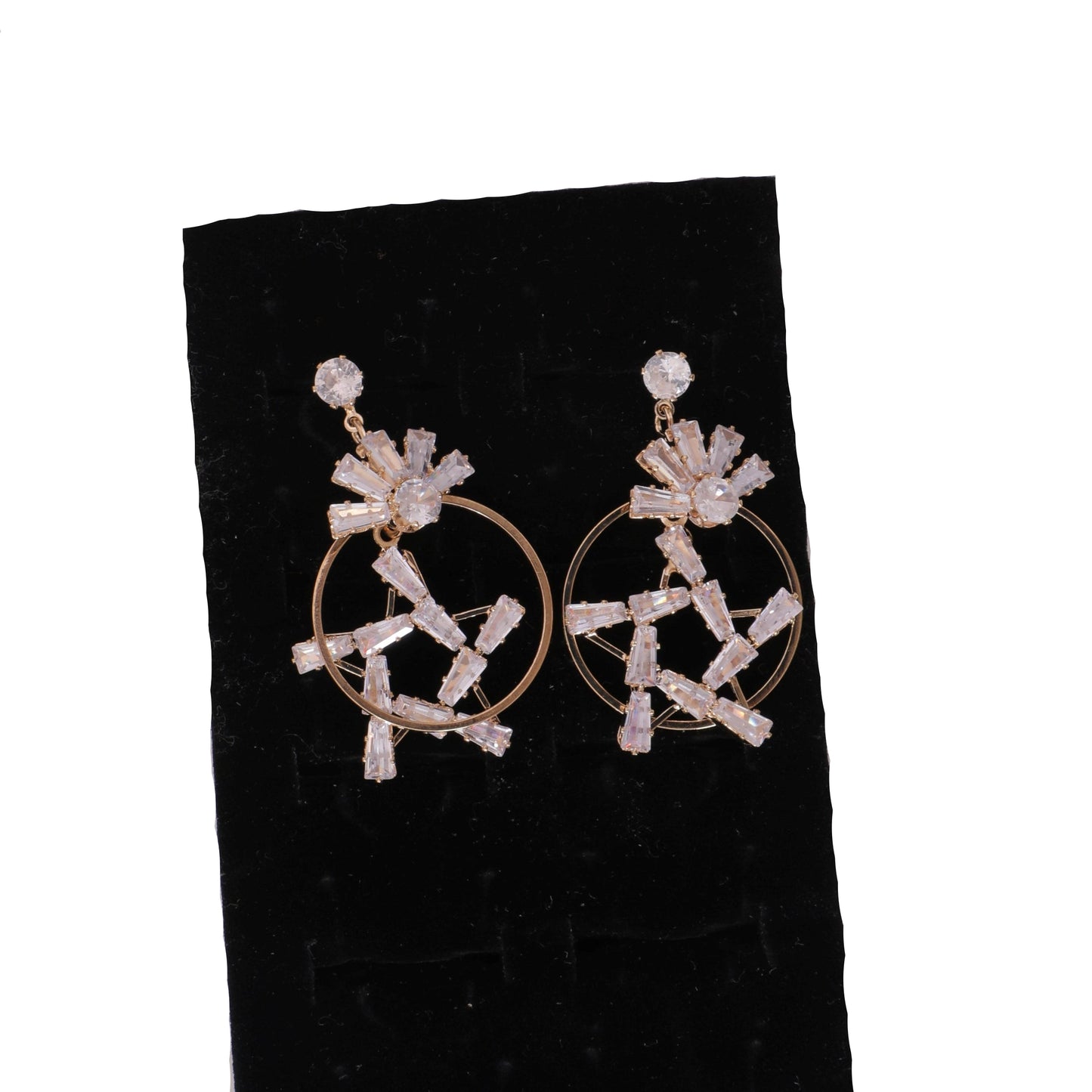 Celestial Radiance Starburst Earrings