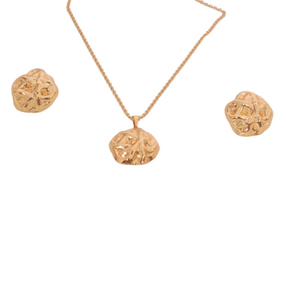 Large Statement Pendant Set with earrings