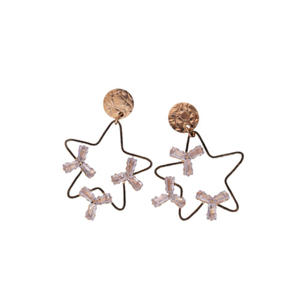 Stellar Charm Bowdrop Earrings